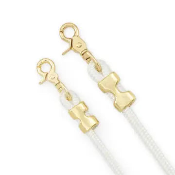 Petite Ivory Marine Leash - Madison's Niche 
