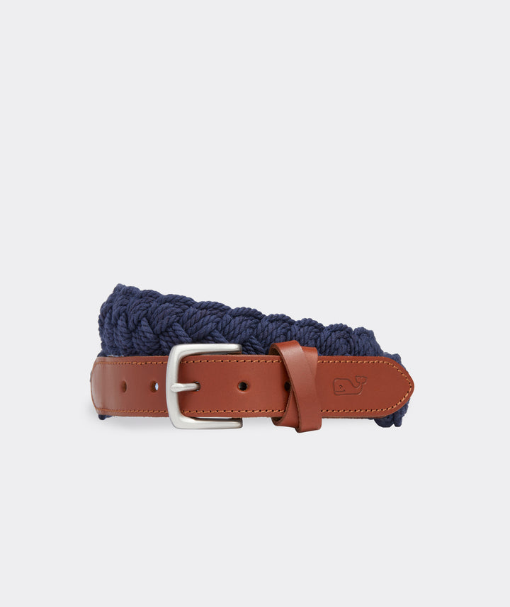 Braided Rope Belt