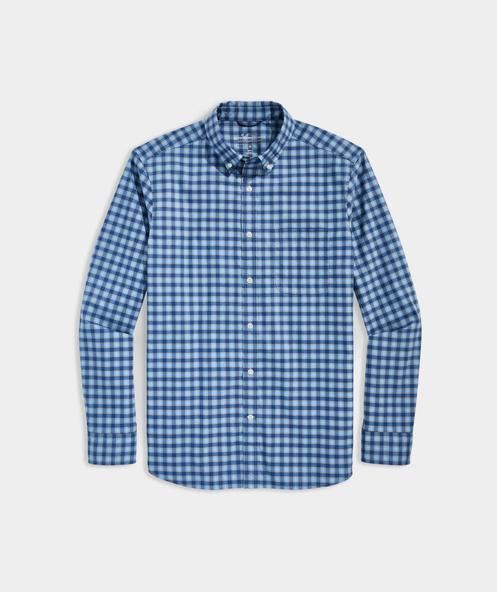 Plaid On-The-Go BRRR Shirt in Moonshine PLD