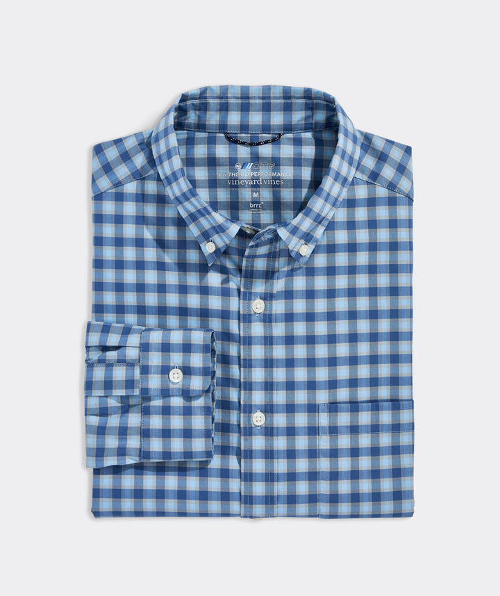 Plaid On-The-Go BRRR Shirt in Moonshine PLD