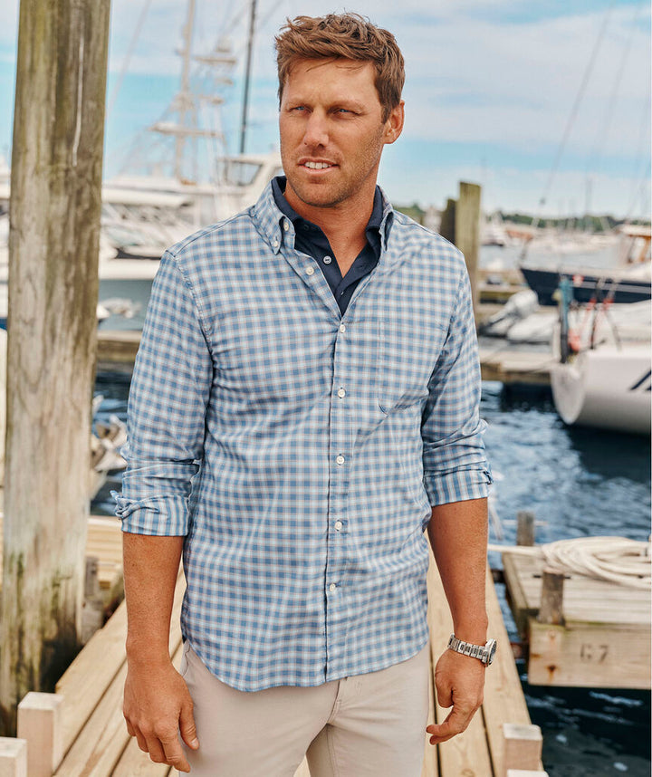 Plaid On-The-Go BRRR Shirt in Moonshine PLD