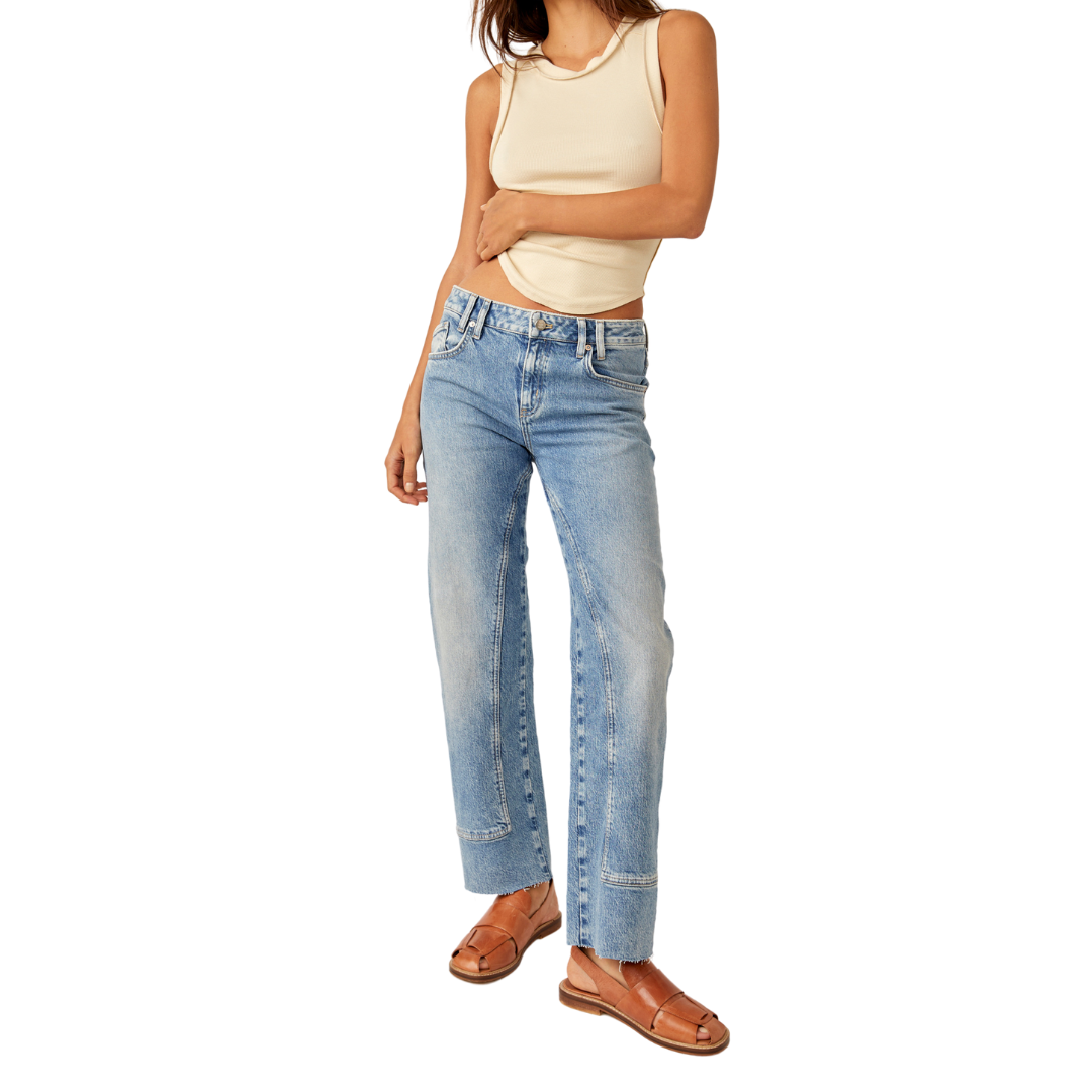Risk Taker High Rise Straight Jeans - Madison's Niche 