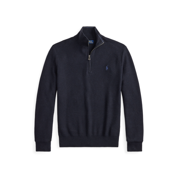 1/2 Quarter-Zip Sweater in Navy | Madison's Niche 1/2 Quarter-Zip Sweater in Navy | Madison's Niche