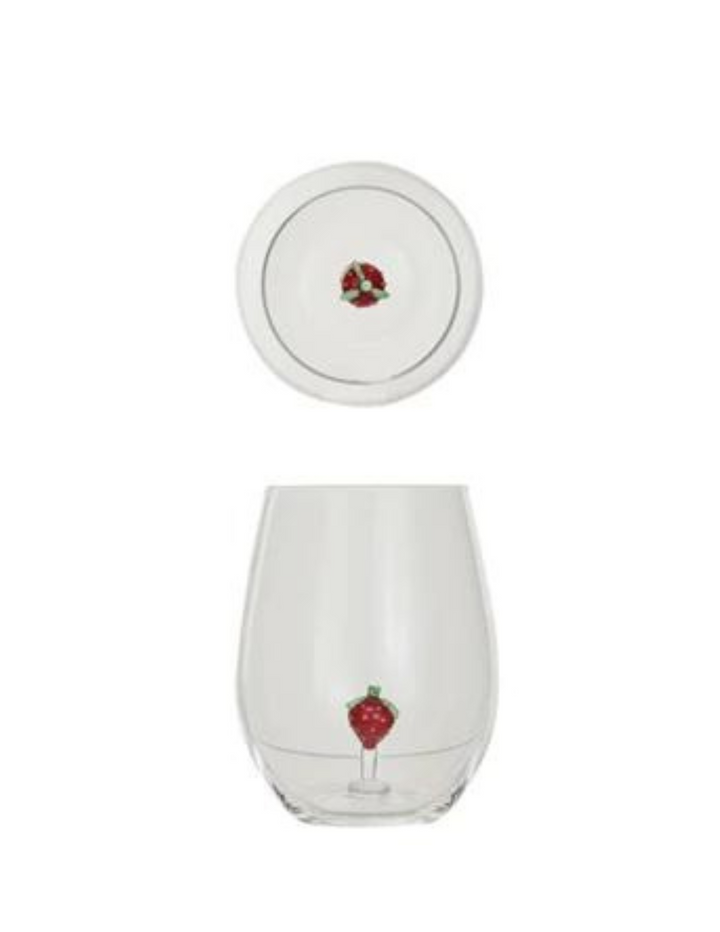 Wine Glass with Figure - Madison's Niche 