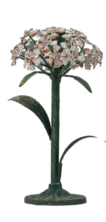 Metal Flower Taper Holder