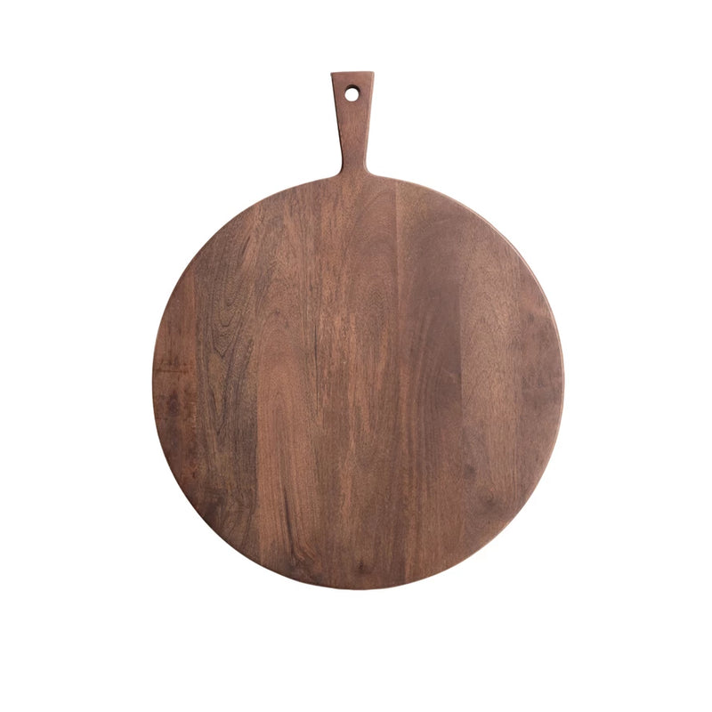 Round Wood Cutting Board
