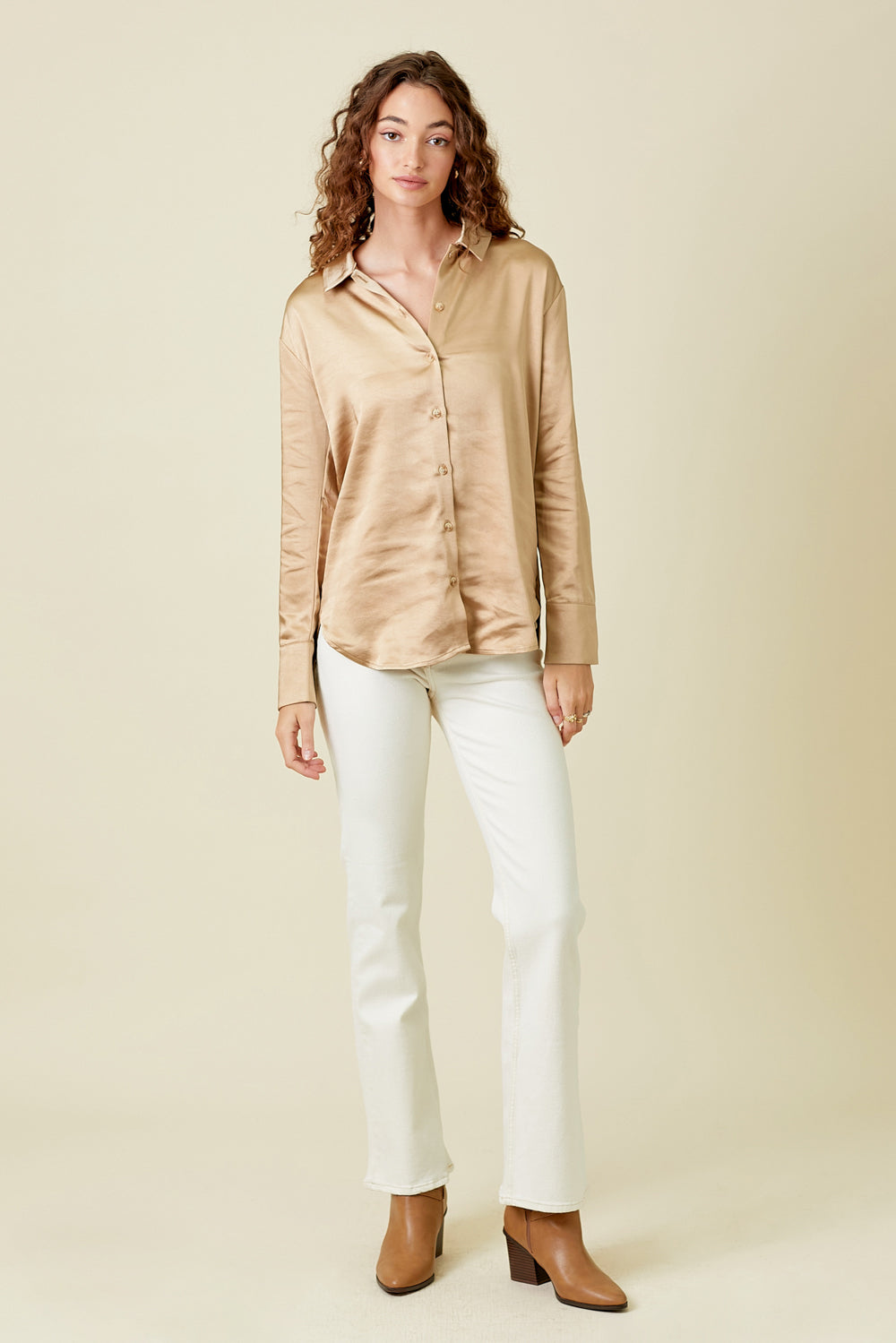 Kristie Top in Honey