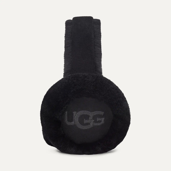 Sheepskin Earmuff in Black Madison's Niche 
