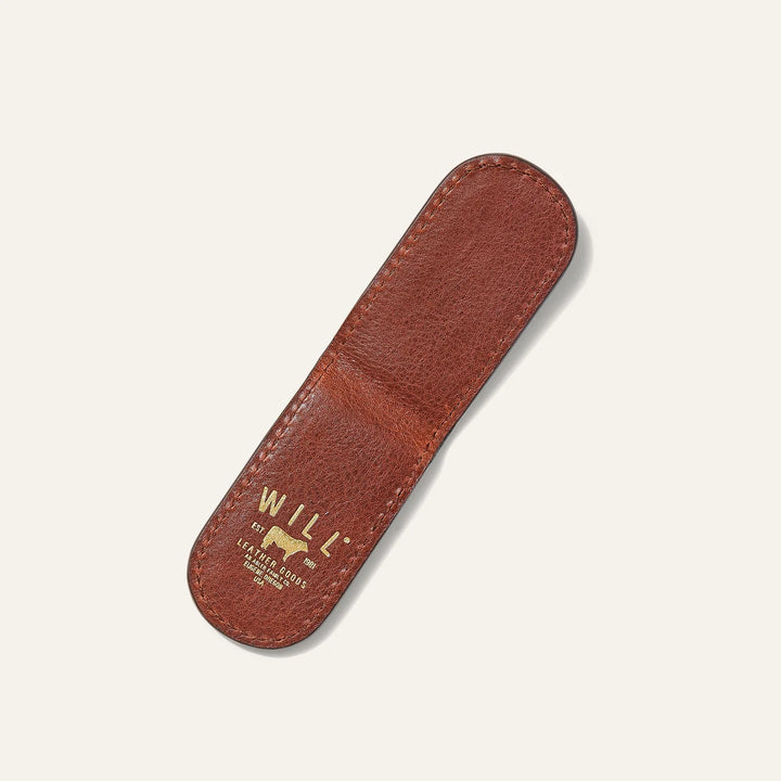Classic Money Clip in Cognac - Madison's Niche 