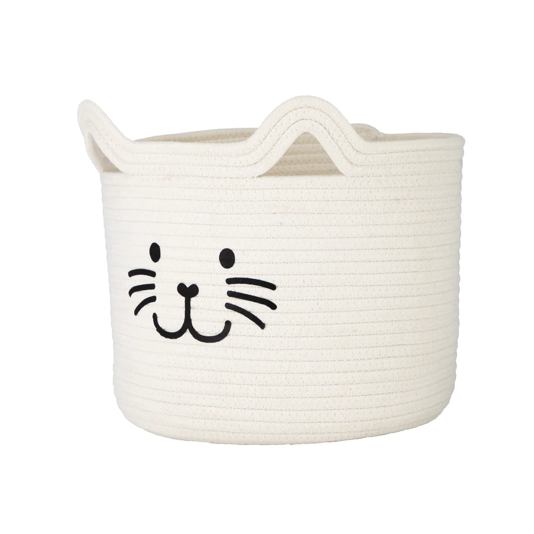 Kitty Cat Rope Basket