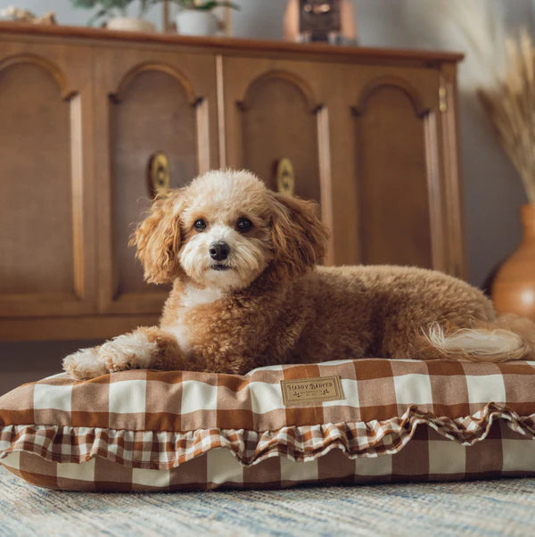 Vintage Gingham Envelope Bed