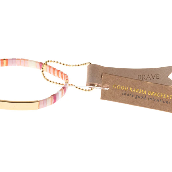Gold Miyuki Bracelet in Brave - Madison's Niche 