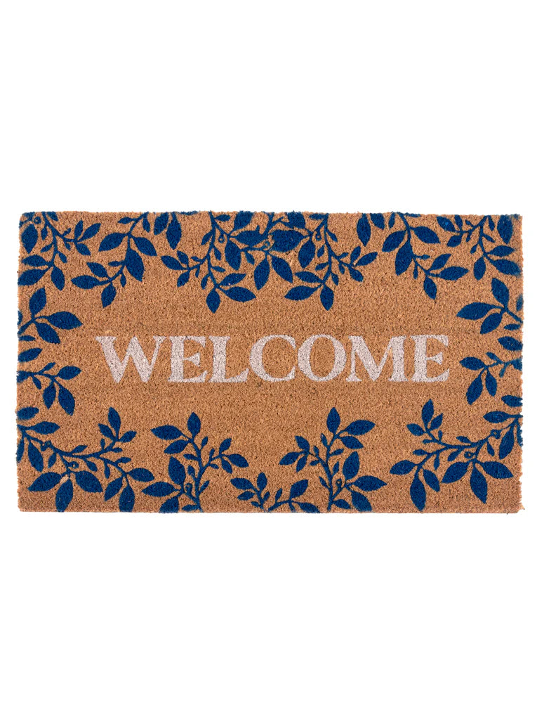 Welcome Leaves Doormat