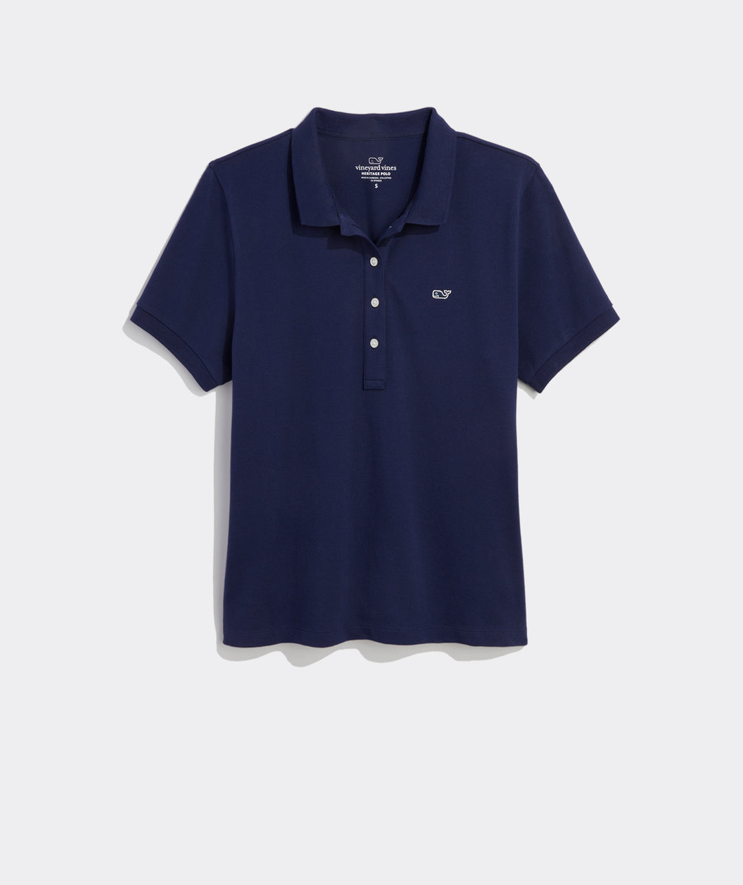 Heritage Pique Polo in Navy - Madison's Niche 
