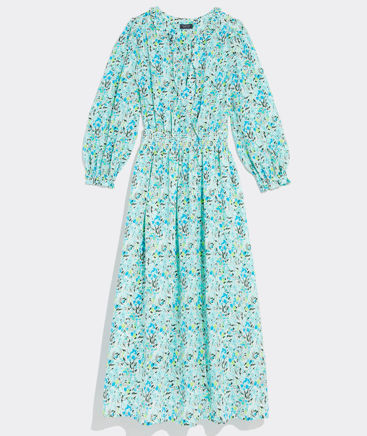 Smocked Waist Maxi Dress - Madison's Niche 