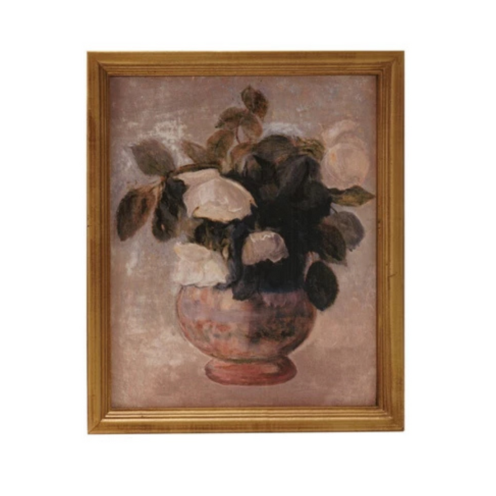 Vintage Floral Wall Art