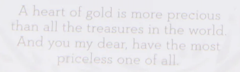 Heart Necklace in Gold - Madison's Niche 