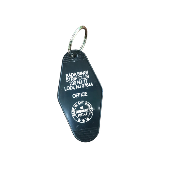 Motel Key Fob Bada Bing! Madison's Niche 