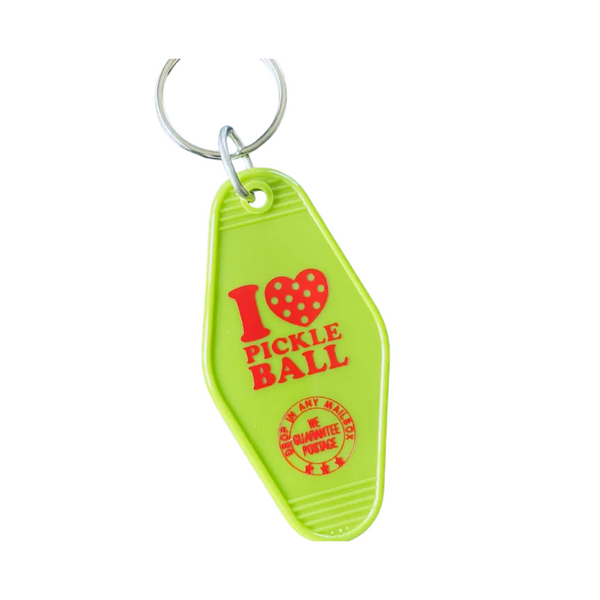 Motel Key Fob Pickleball Madison's Niche 