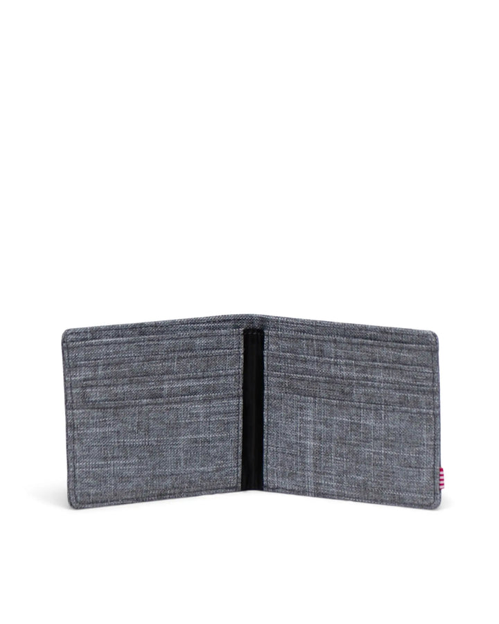 Roy Wallet in Raven Crosshatch - Madison's Niche 
