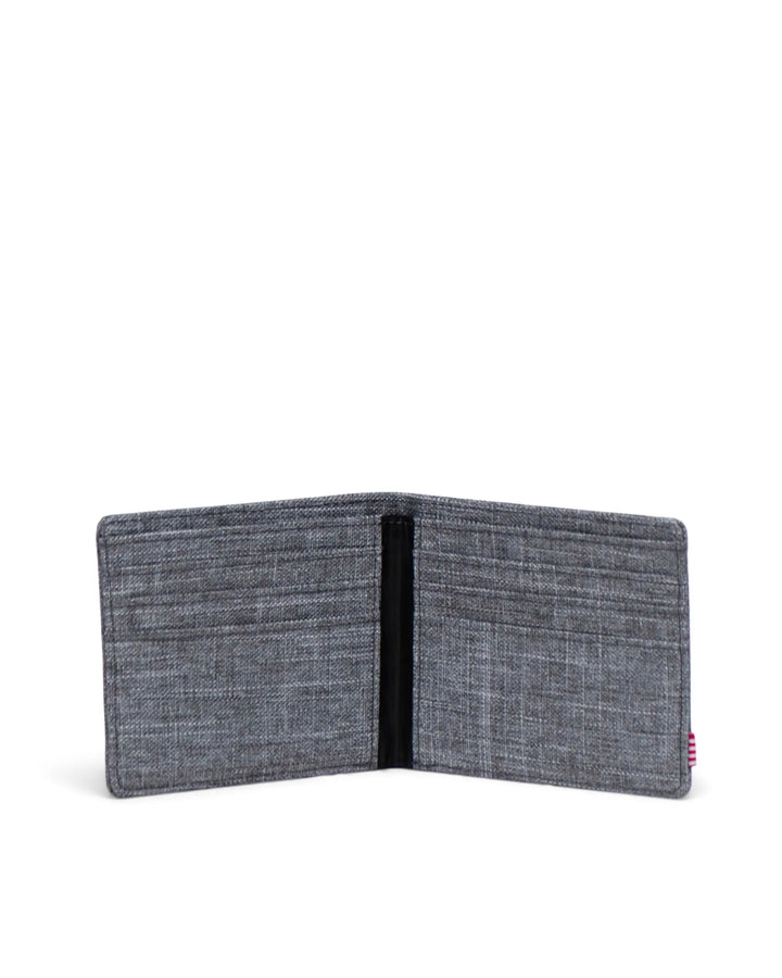 Roy Wallet in Raven Crosshatch - Madison's Niche 