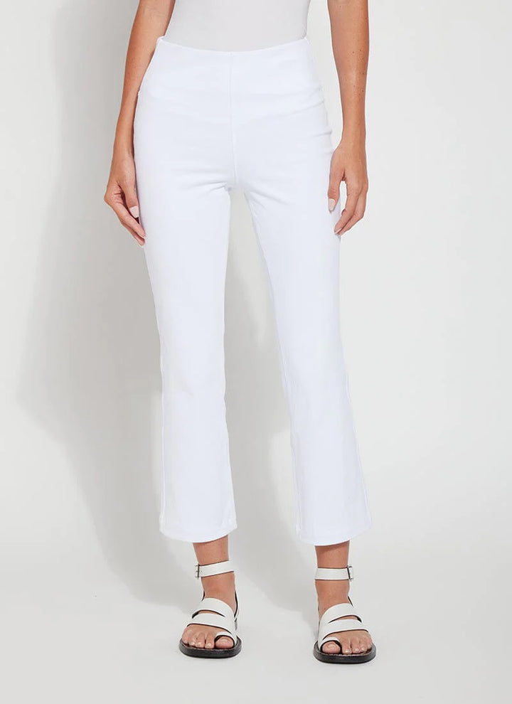 Baby Bootcut Denim in White - Madison's Niche 