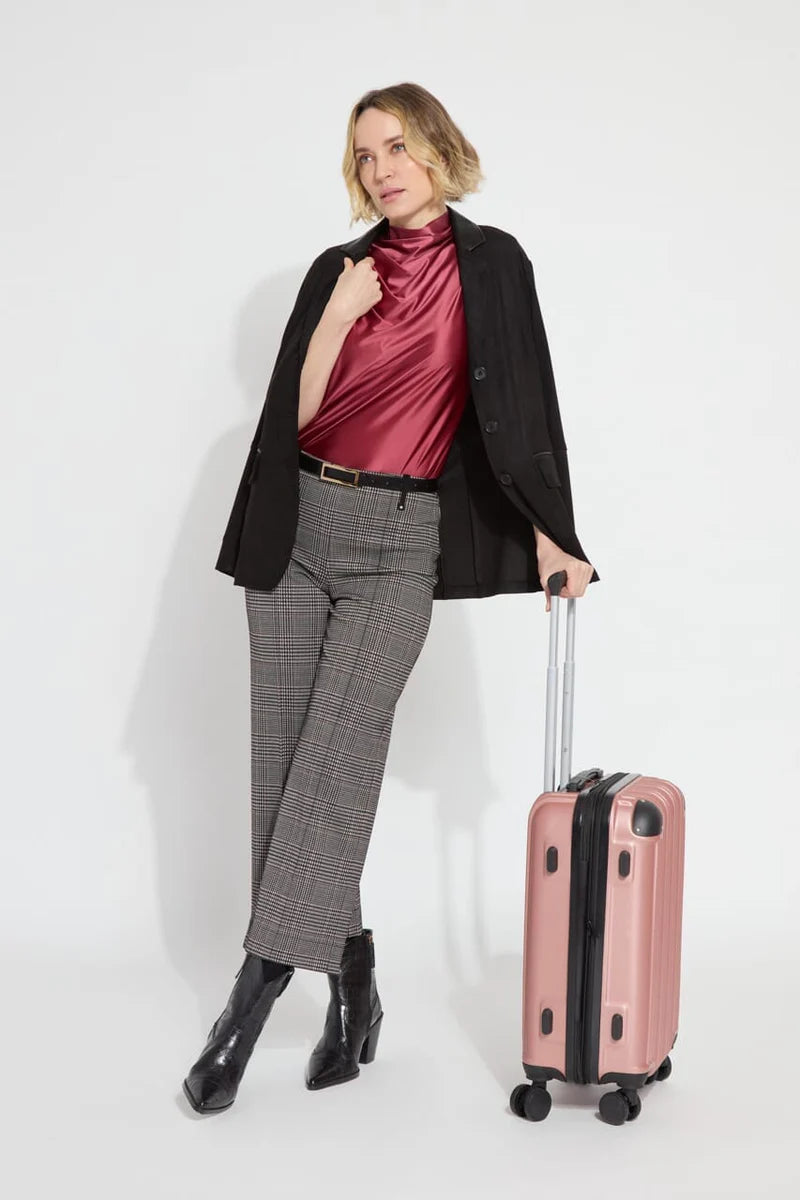 Livia Crop Pant in Boston Glen Plaid