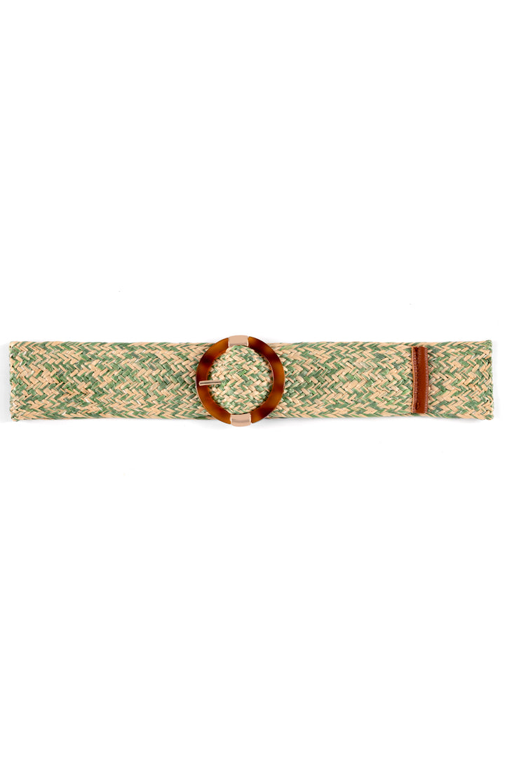 Camille Belt in Green - Madison's Niche 