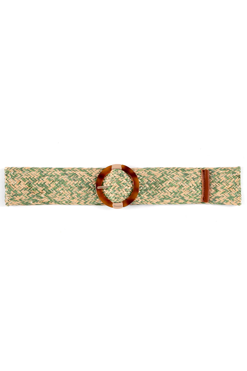 Camille Belt in Green - Madison's Niche 
