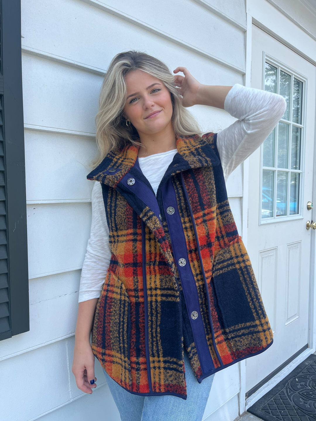 Wrapped Up Blanket Vest - Madison's Niche 