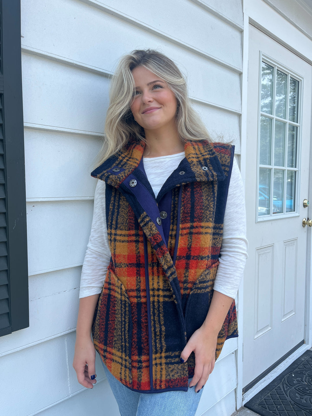 Wrapped Up Blanket Vest - Madison's Niche 