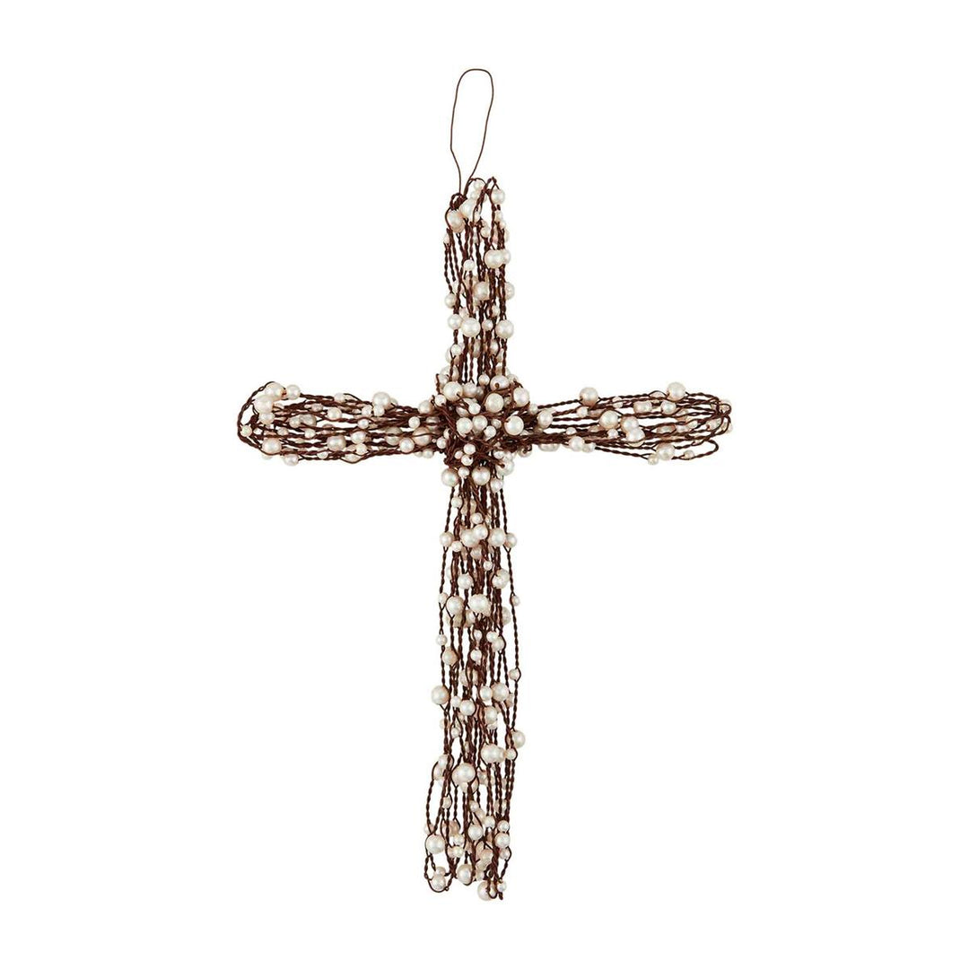 Pearl Wire Cross