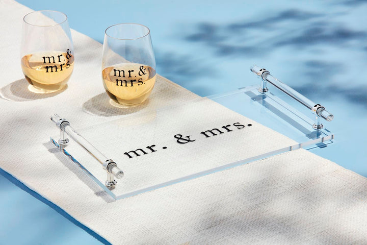 Mr & Mrs Ice Bucket & Glasses