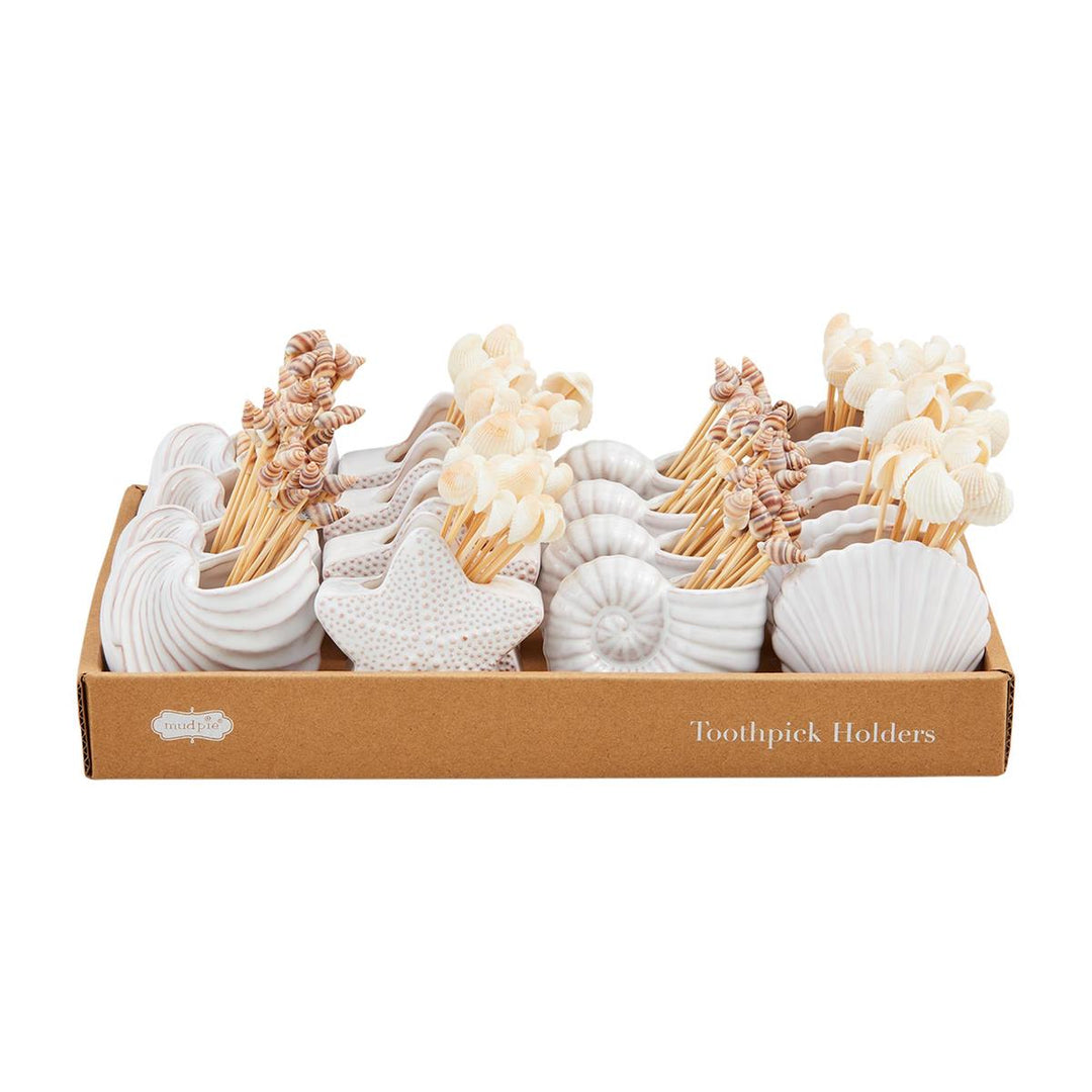 Shell Toothpick Caddy - Madison's Niche 