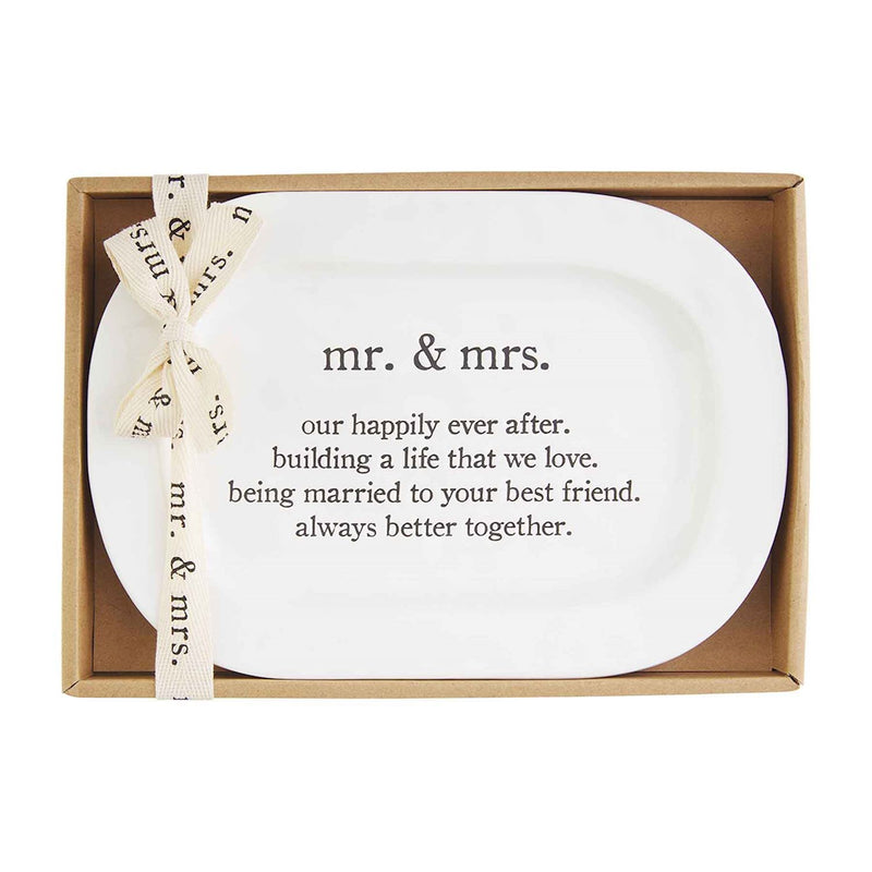 Mr. & Mrs. Plate - Madison's Niche 