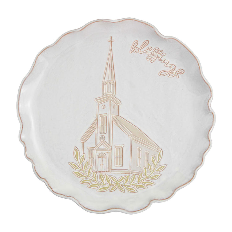 Church Blessing Platter - Madison's Niche 