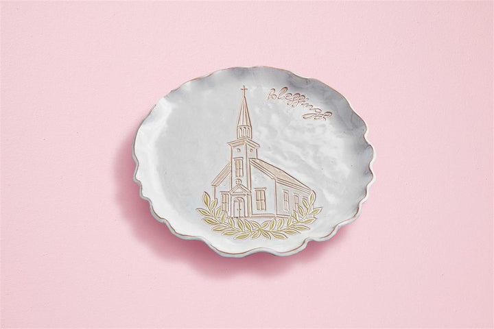 Church Blessing Platter