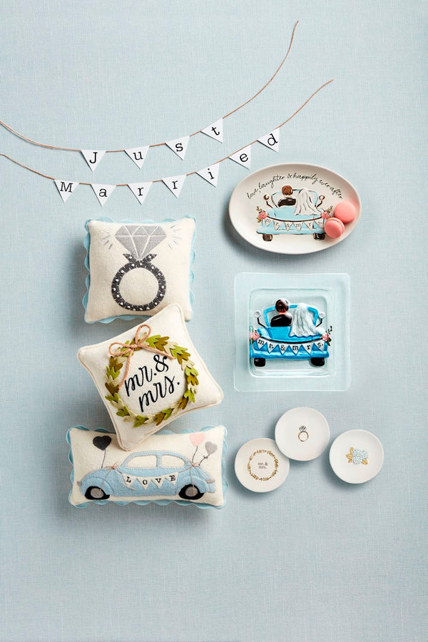 Mr & Mrs Getaway Car Platter Madison's Niche 