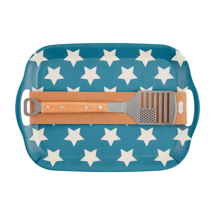 Americana Tray And Spatula Set