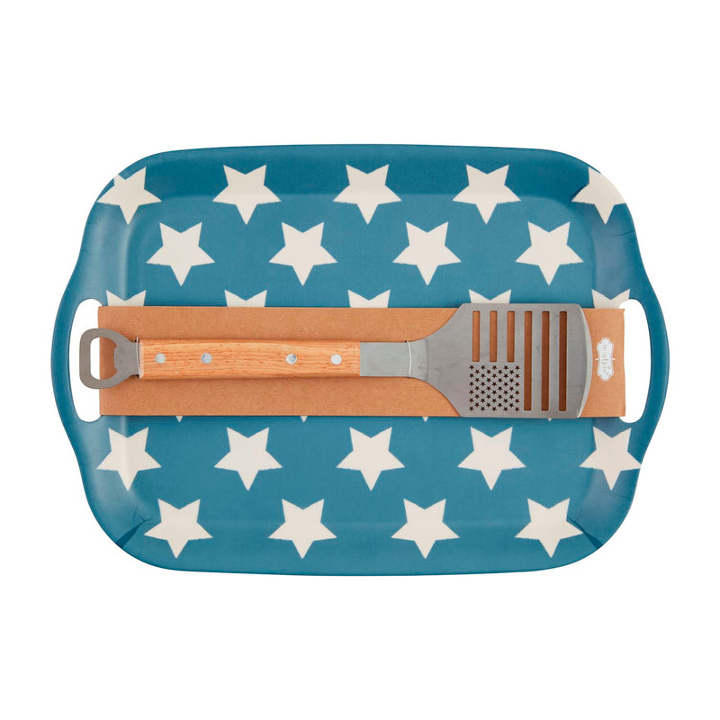 Americana Tray And Spatula Set