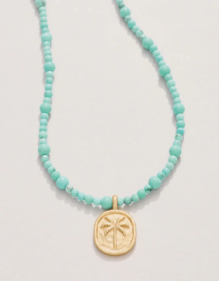 Palm Tree Harmony Necklace