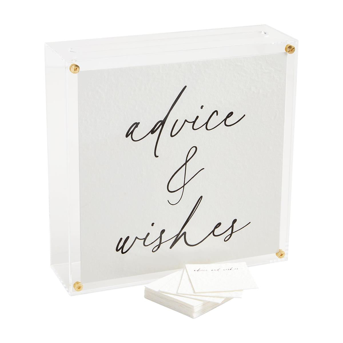 Advice & Wishes Box | Madison's Niche – Madison's Niche
