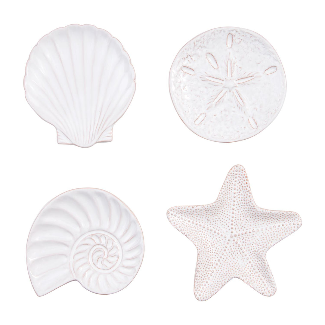 Shell Tidbit Plates