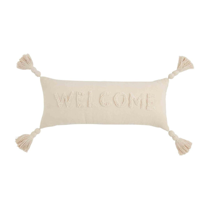 Hello & Welcome Tufted Pillows