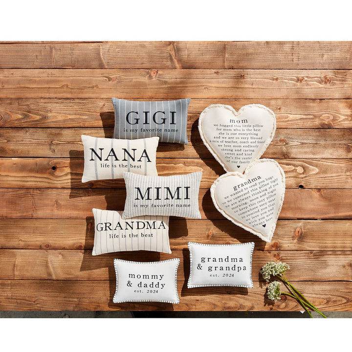Grandma Striped Pillows - Madison's Niche 