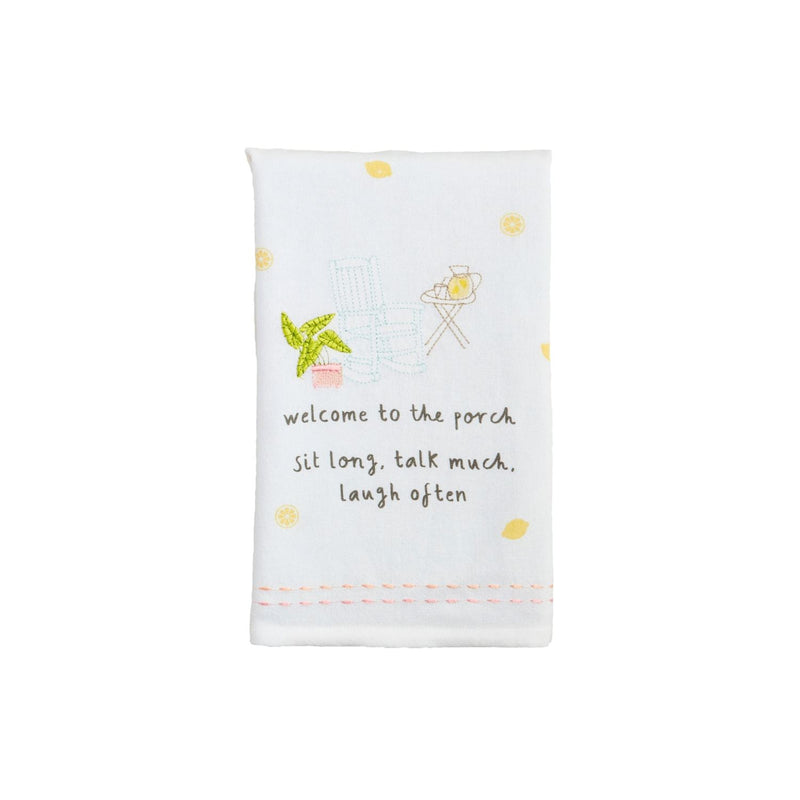 Welcome Drinking Towel