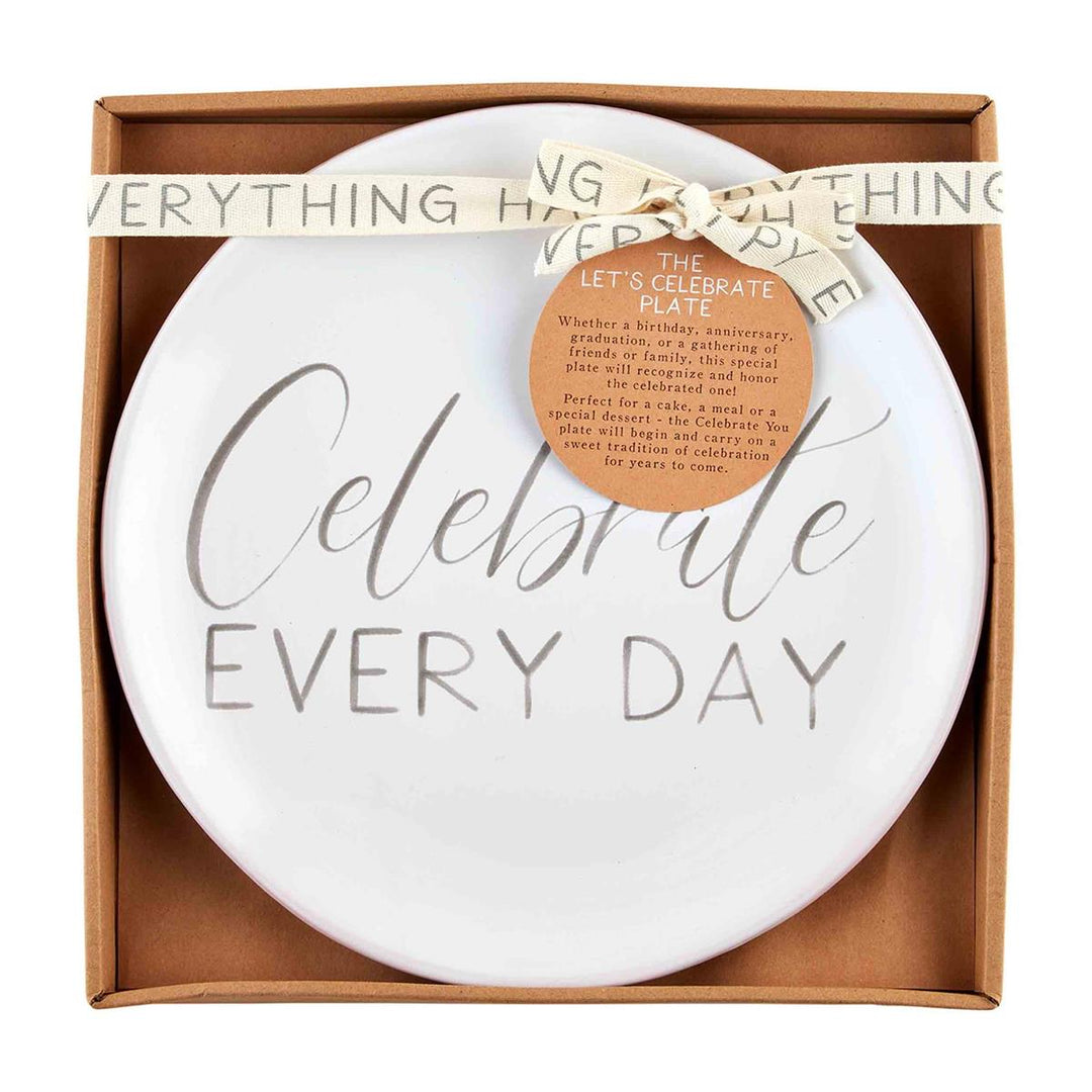 Celebrate Everyday Plate - Madison's Niche 