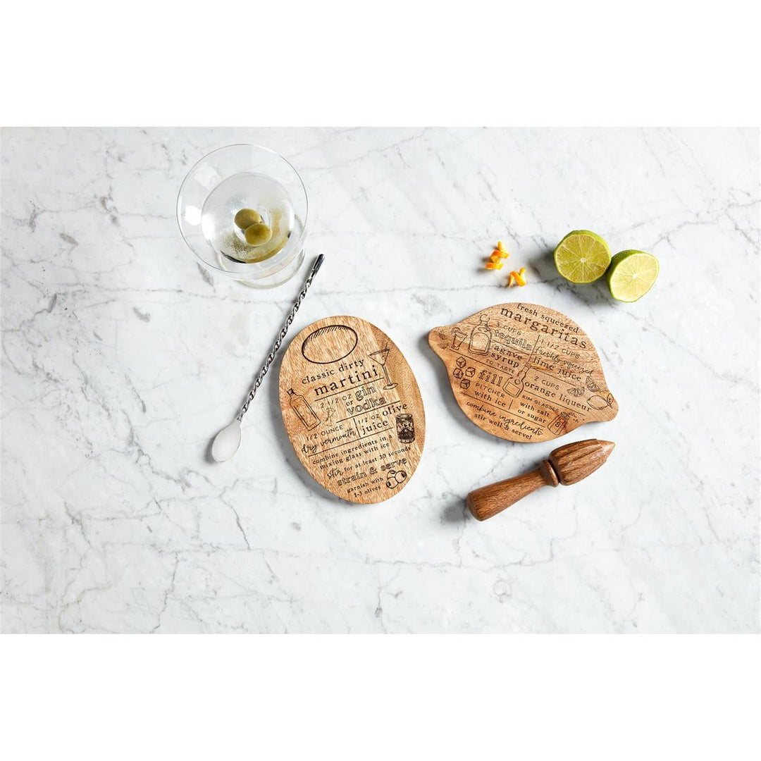 Cocktail Recipe Board Set