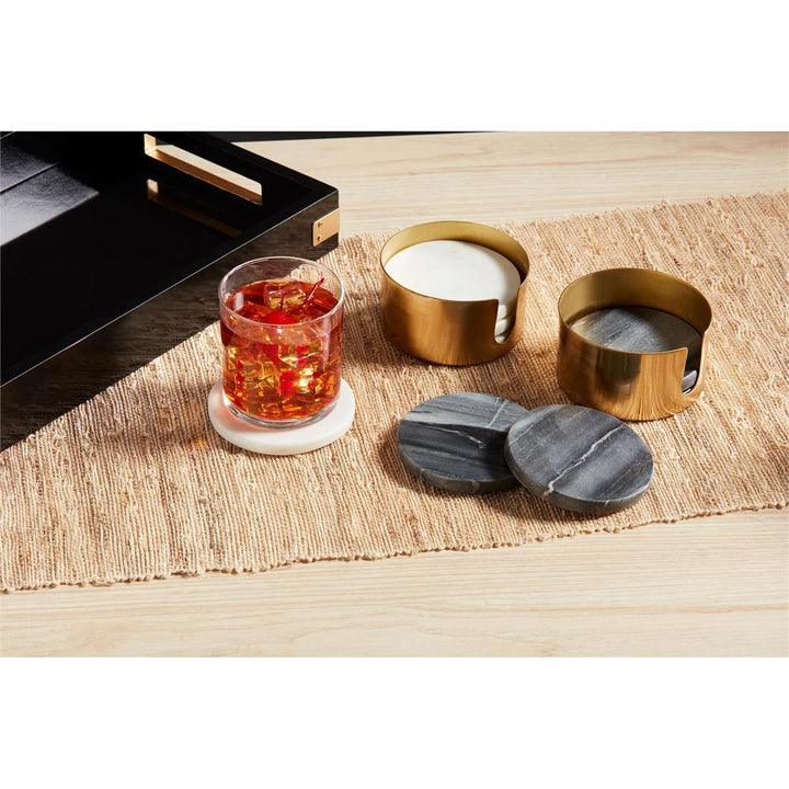 Marble Coaster Set