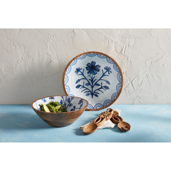 Carved Salad Server Set - Madison's Niche 